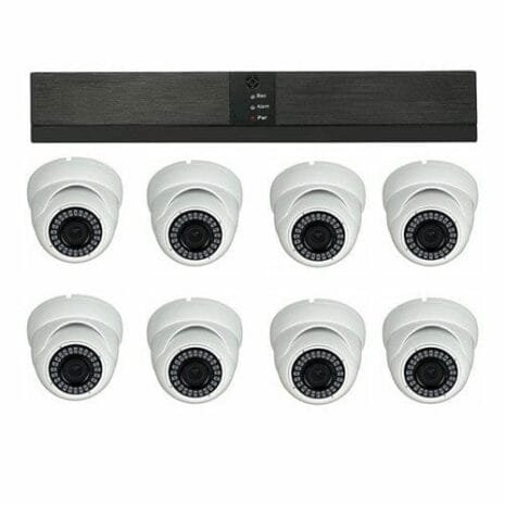 NVR-5008EZ-POE 4MP + 8 kameror