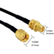 DIPOL SMA Plug to SMA Socket Cable (5m)