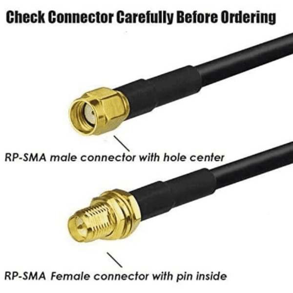 DIPOL SMA Plug to SMA Socket Cable (5m)