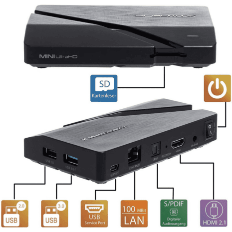 DreamTV Mini Ultra HD (Android 9.0) DreamTV Mini Ultra HD (Android 9.0)