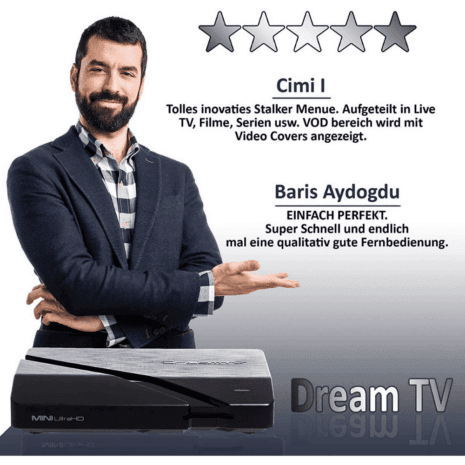 DreamTV Mini Ultra HD (Android 9.0) DreamTV Mini Ultra HD (Android 9.0)