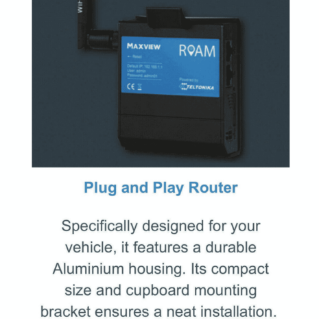 MAXVIEW Roam Mobile 3G/4G Wi-Fi System