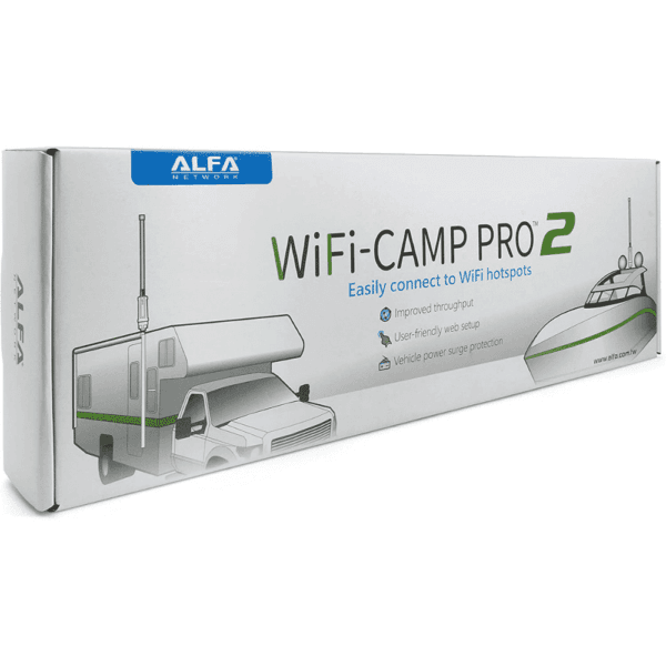 NORDSAT ALFA WiFi Camp-Pro 2 WLAN Range Extender Kit