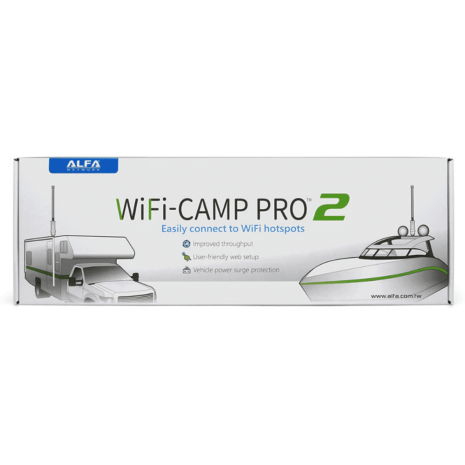 NORDSAT ALFA WiFi Camp-Pro 2 WLAN Range Extender Kit