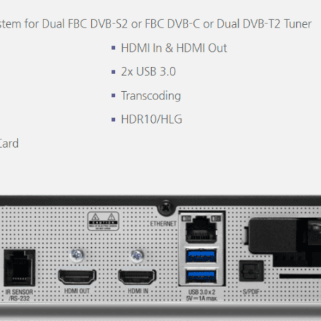 VU+ Uno 4K SE S2 Twin Tuner VU+ Uno 4K SE S2 Twin Tuner