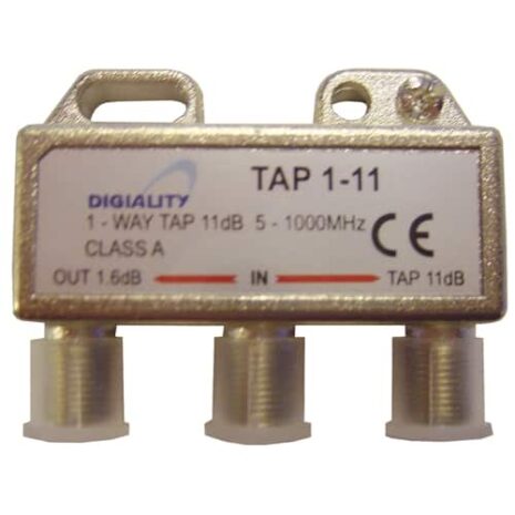 DIGIALITY DIGIALITY 1-vägs tap 1-11, 5-1000 MHz, 1,6 dB