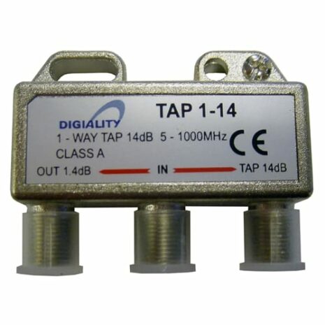 DIGIALITY DIGIALITY 1-vägs tap 1-14, 5-1000 MHz, 1,4 dB