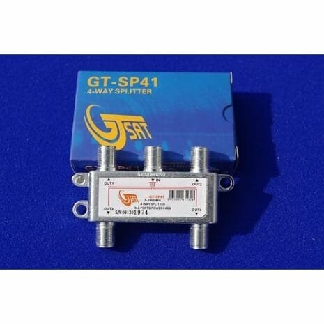 GT SAT GT-SAT 4-vägs splitter GT SAT GT-SAT 4-vägs splitter