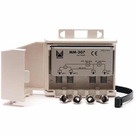 ALCAD ALCAD MM-307 (UHF-UHF-VHF/FM,F connectors)