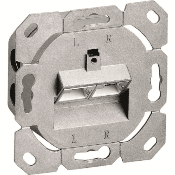 CAT 6 wall plate flush