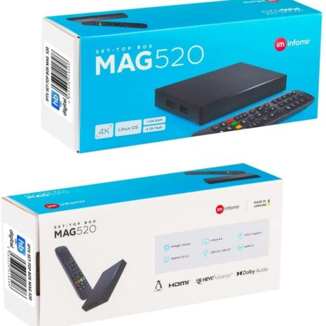 INFOMIR MAG 520 W3 (Linux set-top box)