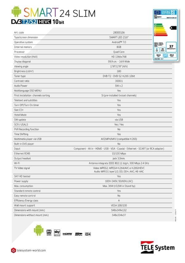 Telesystem SMART24 LX2 A11