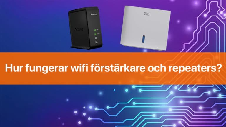 Hur fungerar wifi förstärkare och repeaters