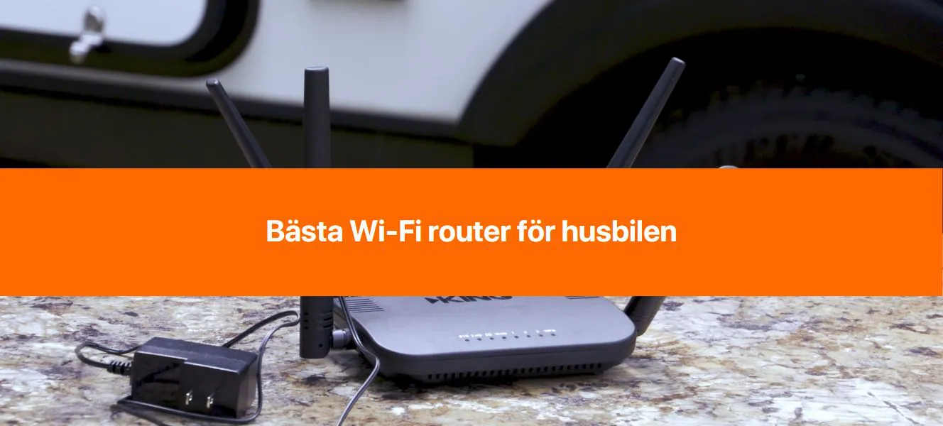 bästa wi-fi router för husbilen och husvagnen