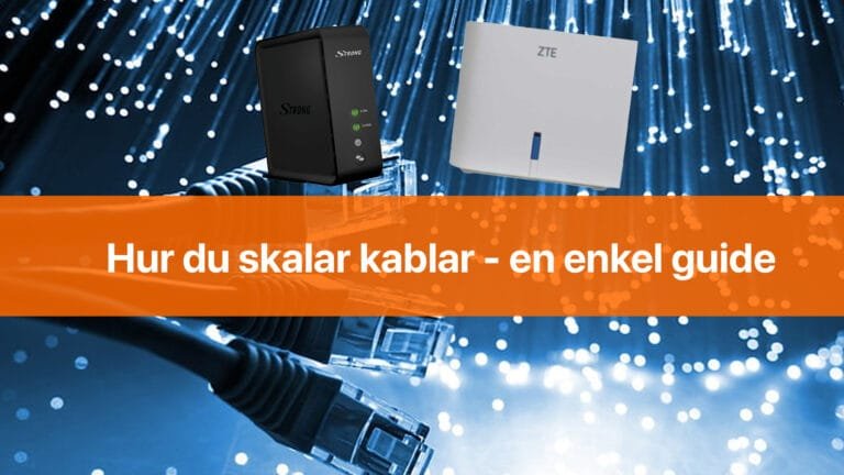 Hur du skalar kablar – en enkel guide