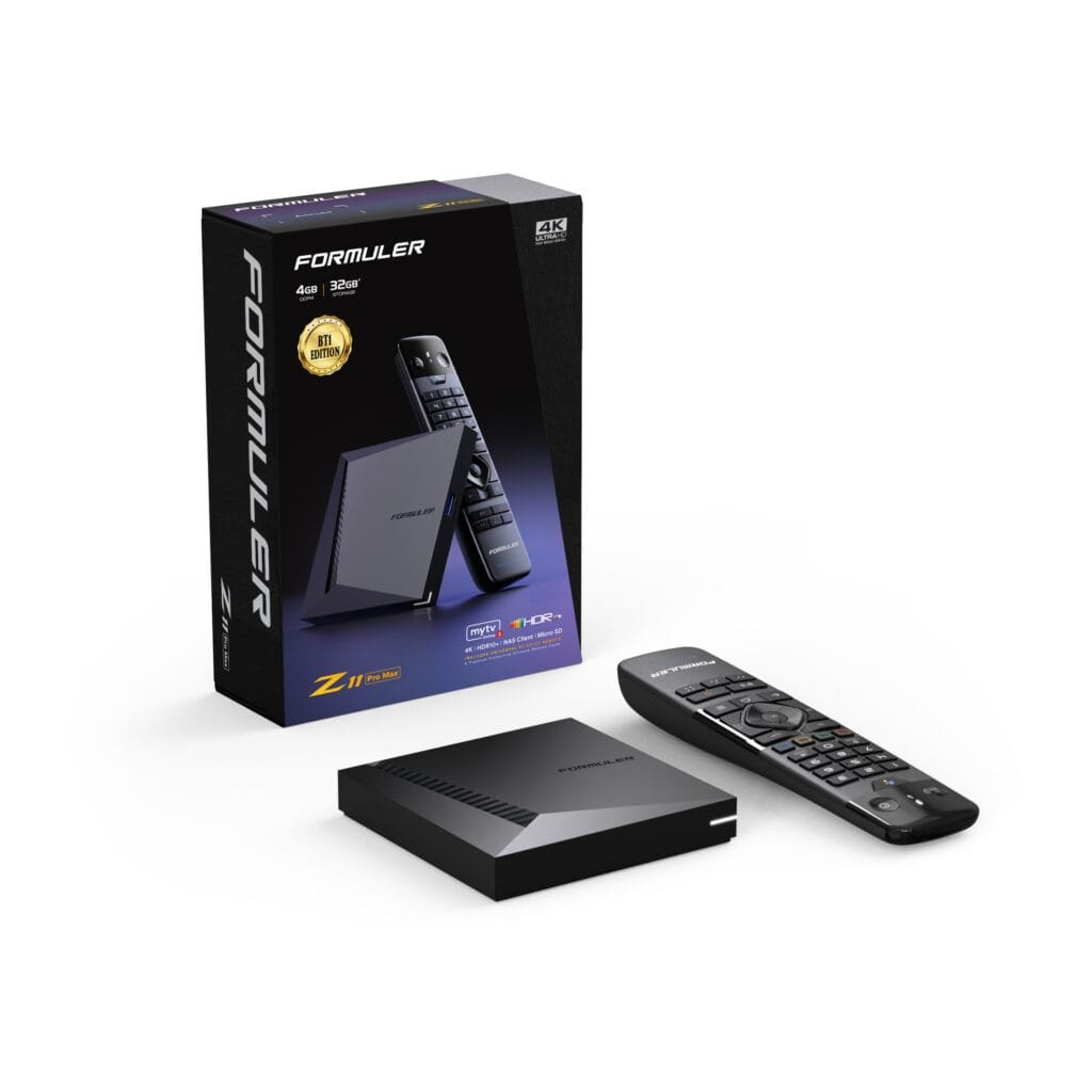 FORMULER Z11 Pro MAX BT1 Edition FORMULER Z11 Pro MAX BT1 Edition