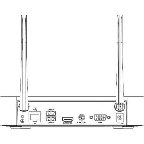 Uniview KIT-NVR301 komplett kamera kit Uniview KIT-NVR301 komplett kamera kit