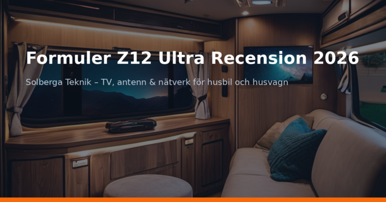 Formuler Z12 Ultra Recension 2026