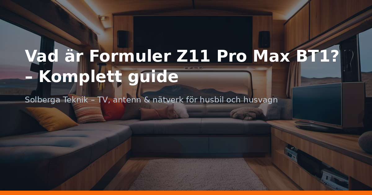Vad är Formuler Z11 Pro Max BT1? – Komplett guide