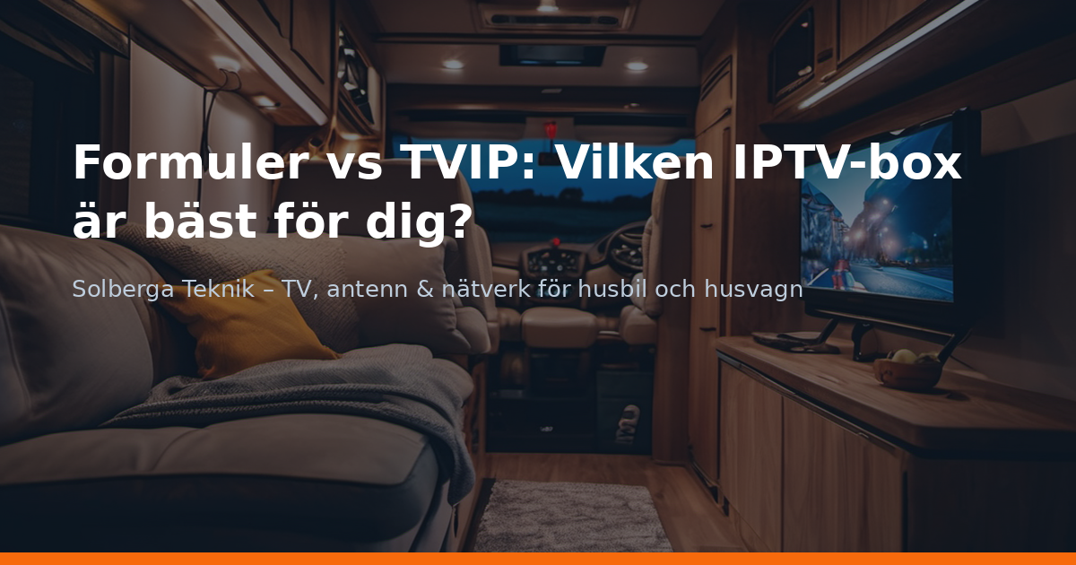 Formuler vs TVIP: Vilken IPTV-box är bäst för dig?