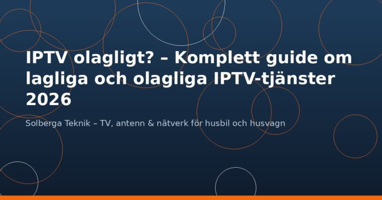 Bloggartikel 110872 – guide från Solberga Teknik