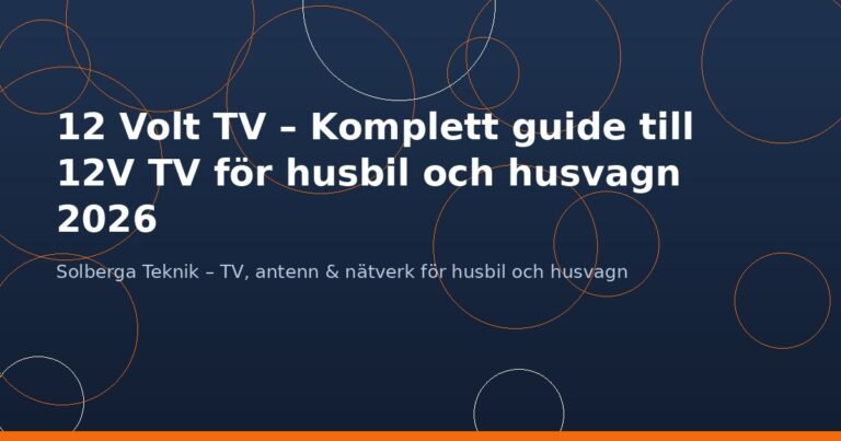 Bloggartikel 110874 – guide från Solberga Teknik